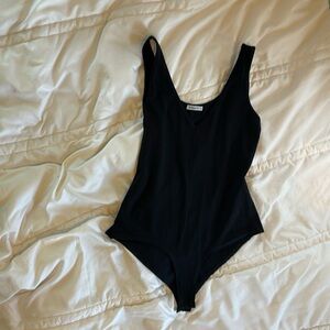 Stretchy Black Bodysuit